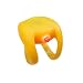 New Model Knog Frog 1 Red LED Rear Light. Yellow Body