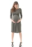 The Key Hole Criss Cross Front Matte Jersey Dress