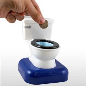 Big Mouth Toys Toilet Bank