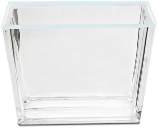 Multipurpose Glass Chamber: Glass Rectangular Developing Chamber for 20x20cm Plates - Or Use As a Vase