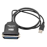 Universal Serial Bus USB To IEEE1284 Printer Cable for PC and MAC