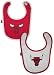 Chicago Bulls Boxed 2 piece Bib Set