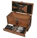 Outers 25 - Piece Universal Wood Gun Cleaning Tool Chest (.22 Caliber and up)