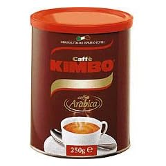 Kimbo Kaffee Espresso 100% Arabica gemahlen, 250g Dose