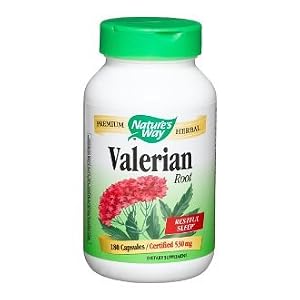 NATURE'S WAY, Valerian Root - 180 caps