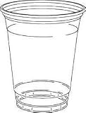 Dart 12CS 12-Ounce Conex Clear Squat Cold Cup 50-Pack (Case of 20)