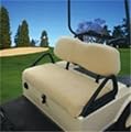 Fairway Golf Car Seat Cover- White