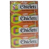 Cadbury Adams, Chiclets Gum Fruit - 12 Chiclets, 20 Packs