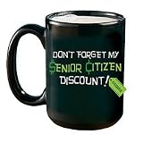 Humorous Birthday Personalized Senior Citizen Mug