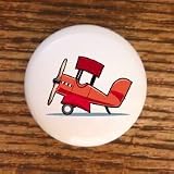 AIRPLANES BIPLANE AIRPLANE #01 DRAWER PULLS KNOBS
