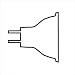 12 Volt Halogen Bi-Pin Bulb Wattage: 20W