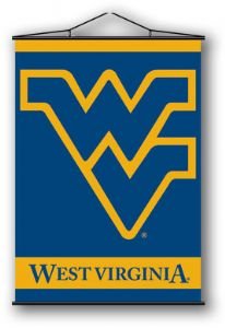 SportingGoods: West Virginia Mountaineers Indoor Wall Banner