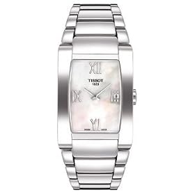 Ladies Tissot Generosi watch with mother of pearl dial