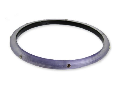 Alexis Bittar Lucite Bracelet - Star Dust Skinny Bangle Wisteria