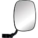 Automotive : CIPA M38 UTV Side View Mirror (Black) fits Rollcage diameters from 1-3/4" to 2" - Passenger Side