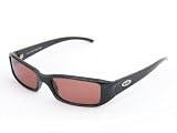 Dirty 8 Sunglasses by Bolle Hottie Shiny Black Frame with Polarized Sandstone Lenses