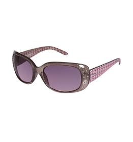 Embellished Oval Sunglasses