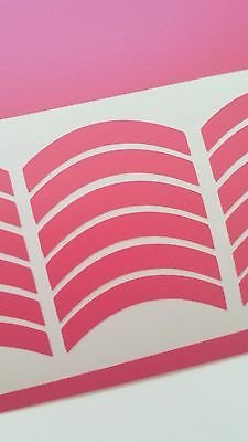 French Manicure Guide Fingernail Art Decal Stickers Nail Vinyls Set of 100