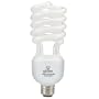 Globe 4561001 15/26/40-Watt 3-Way Compact Fluorescent Light Bulb, 4 Pack