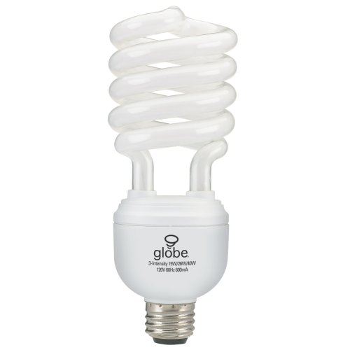 Globe 4561001 15/26/40-Watt 3-Way Compact Fluorescent Light Bulb