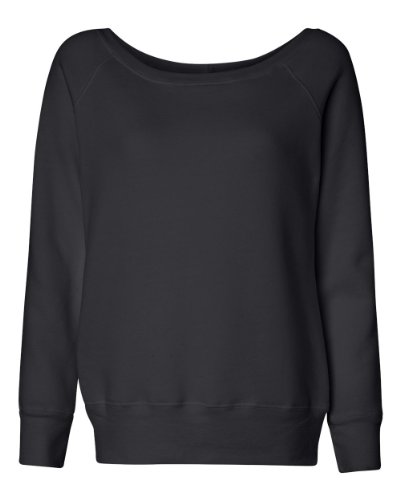 Bella Canvas Women's Sponge Fleece Wide Neck Sweatshirt
