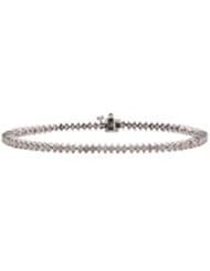 3.00 ct Diamond Bracelet, 14k gold B-2112