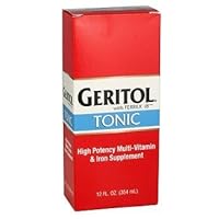 Geritol High Potency Multi-Vitamin and Iron Supplement Tonic - 12 Oz