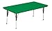 Correll AR3060-REC-29 Rectangular-Shaped Resin Activity Table, 60Wx30"D, Green