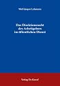 Das Direktionsrecht des Arbeitgebers im öffentlichen Dienst