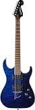 Washburn X50 Pro Q TBL Electric Guitar - Quilted Transparent Blue Finish