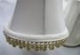 16, NEW, BELL, SHAPED, OFF-WHITE, CHANDELIER, or, CANDLE LIGHTS, CREAM, MINI, LAMP SHADE, to, CLIP-ON, CANDELABRA BULBS, NEW, CHANDELIER LAMP SHADE, HEAVY DUTY, MINI SHADES, with, DOUBLED, IVORY, LINEN, FABRIC, with , 3, SIZES, of, WHITE PEARLS, on, OCTAGON, SIDES, for, UPDATING YOUR HOME, LIGHT, MINI SHADE, is about, 3" ACROSS TOP X 5" at BOTTOM, by 6" TALL, SMALL, LIGHT SHADE, UPC609722847018