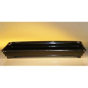 Bonsai Boy's Humidity/Drip Bonsai Tray - Heavy Duty Black Plastic16.5" x 11.0" x 1.5"