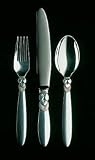 Georg Jensen Cactus Fruit Knife 6 5/8,,, Import Item Allow 8-12 Week/3030072