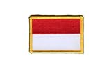 Aufnäher Patch Flagge Indonesien - 8 x 6 cm