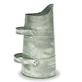 Galvanized Tin Coal Scuttle by Minuteman