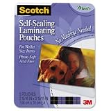 Self-Sealing Matte Pouches - Matte (3x4) (6-pk.)