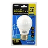 ELPA エルパMINIボール　E26昼光色 EFG7ED-G50-AS
