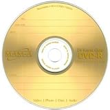 MAM-A 4.7GB 8x 24 kt. Gold Archive DVD-R Discs with logo, 10-pack in Jewel Cases