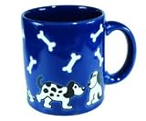 Produkt-Bild: Original Waechterbach Tasse/Kaffeebecher/Kaffeepott im Hund mit Knochen- Design/Originelles Geschenk