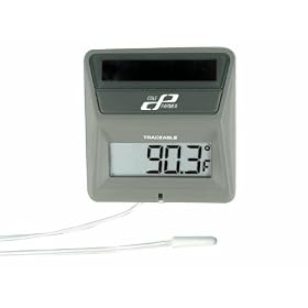 Solar Power Thermometer