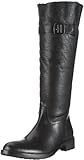 Buffalo London 1001 W 03 COW MONTONE 121233, Damen Stiefel, Schwarz (BLACK 01), EU 38