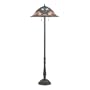 Quoizel Tiffany 60-Inch Floor Lamp with Tiffany Dragonfly Garden Glass, 1088 Pieces of Tiffany Glass, Vintage Bronze Finish #TFDG9360VB