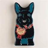 Walkers Pure Butter Shortbread 2014 Black Scottie Dog Large Tin w/ 13.2 oz cookies