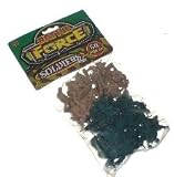 Battle Force Soldiers: 50 piece Green vs. Pink Plastic Army Men 2 inch Figure Playset