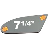 1993-1996 LINCOLN MARK VIII Flat, Driver Side Replacement Mirror Glass by Automotive Mirror Glass