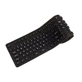 Foldable/flexible Full Blk Kyb Spill Resistant Great Key Response