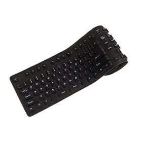 Foldable/flexible Full Blk Kyb Spill Resistant Great Key Response