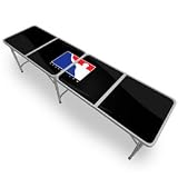BPONG 8-FT Portable Beer Pong Table - Black