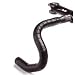PRO Black Carbon Road Bicycle Handlebar Tape w/Adhesive Back and Gel - PR370046