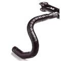 PRO Black Carbon Road Bicycle Handlebar Tape w/Adhesive Back and Gel - PR370046